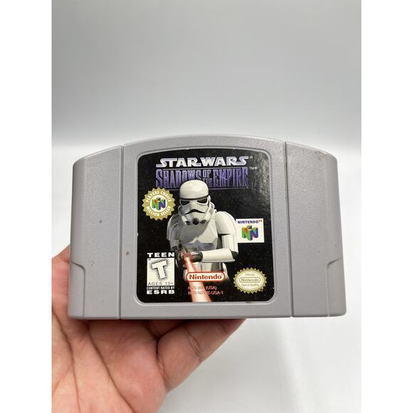 Nintendo 64 N64 Game Star Wars Shadow of the Empire Cartridge Only 1996 TESTED - Picture 1 of 4